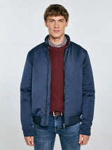 Harrington-style Jacket | Navy Blue