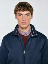 Harrington-style Jacket | Navy Blue