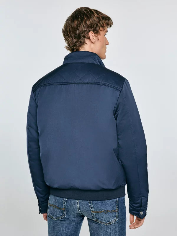 Harrington-style Jacket | Navy Blue