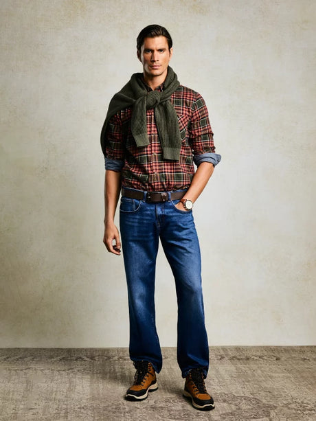 Jeans BRANDON Regular Fit Medium Rise | Dark Blue