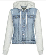 Jacket Denim | Bleached Denim