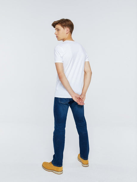 T.Shirt Basic Plain Round Neck | White