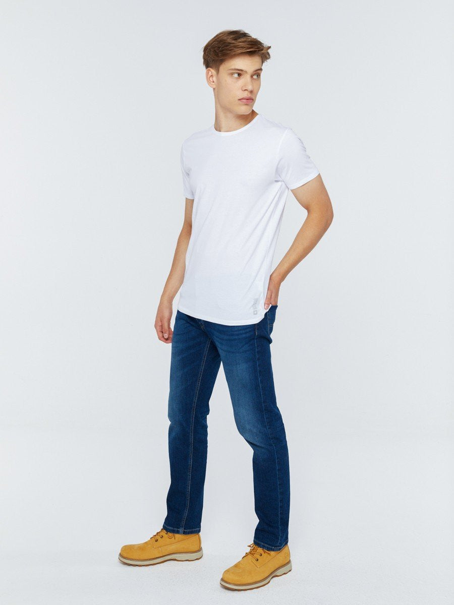 T.Shirt Basic Plain Round Neck | White