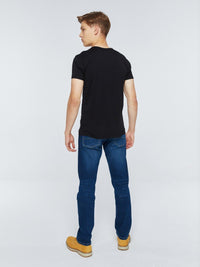 T.Shirt Basic Plain Round Neck | Black