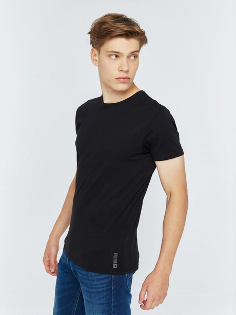 T.Shirt Basic Plain Round Neck | Black