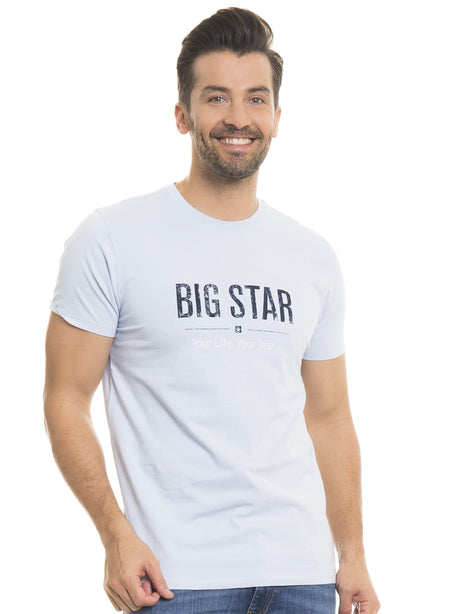 T.Shirt BIG STAR Logo | Light Blue