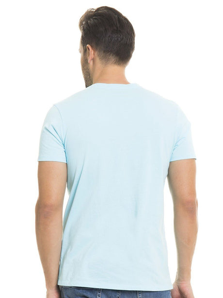 T.Shirt BIG STAR Logo | Coral Blue