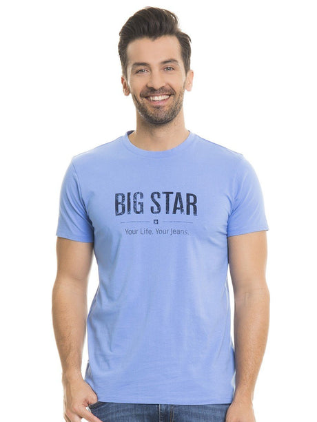 T.Shirt BIG STAR Logo | Medium Blue