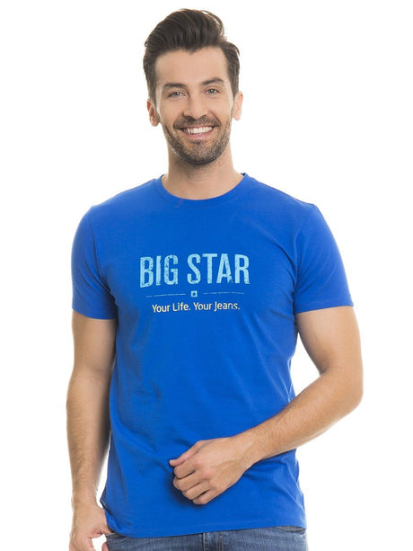 T.Shirt BIG STAR Logo | Vibrant Blue