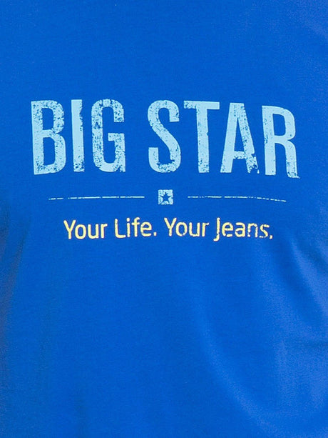 T.Shirt BIG STAR Logo | Vibrant Blue