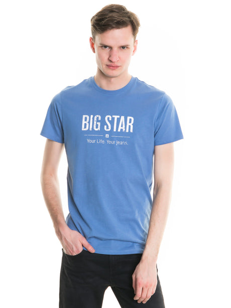 T.Shirt BIG STAR Logo | Cool Blue