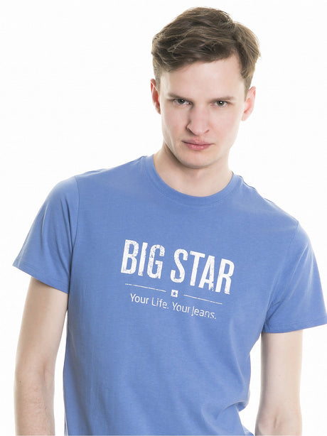 T.Shirt BIG STAR Logo | Cool Blue