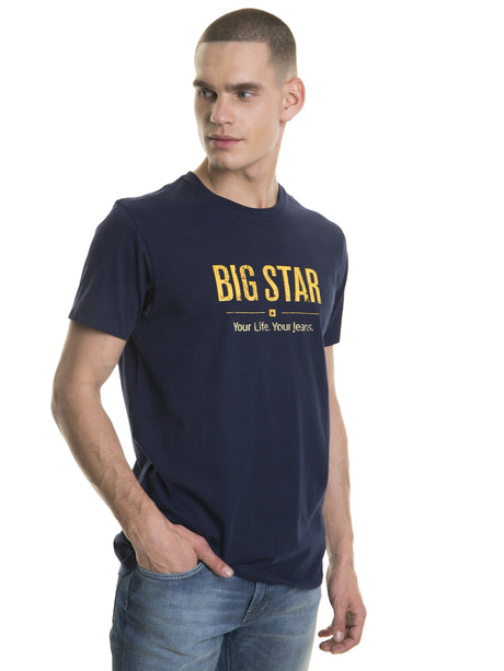 T.Shirt BIG STAR Logo | Navy