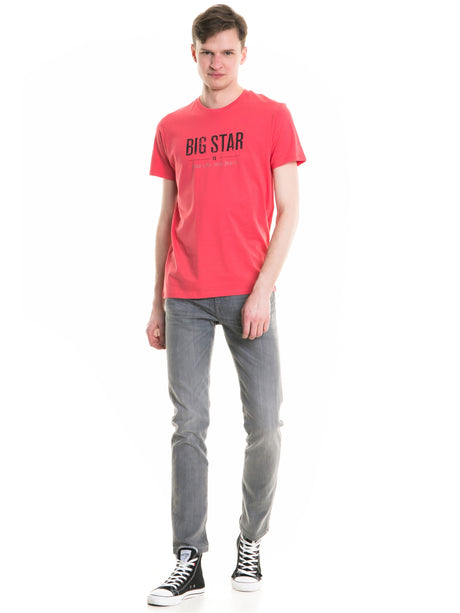 T.Shirt BIG STAR Logo | Rose Red