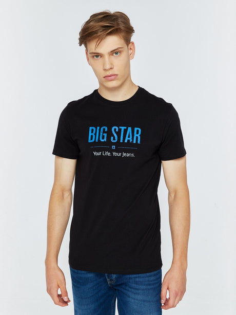 T.Shirt BIG STAR Logo | Black