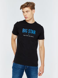 T.Shirt BIG STAR Logo | Black