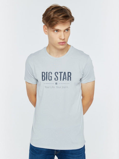 T.Shirt BIG STAR Logo | Light Grey