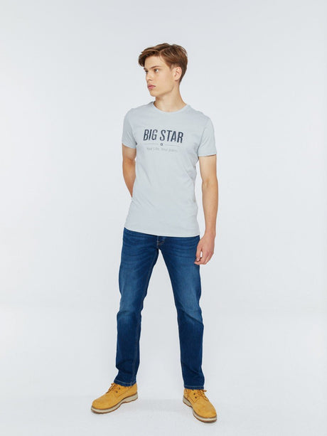 T.Shirt BIG STAR Logo | Light Grey