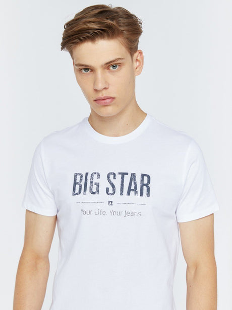 T.Shirt BIG STAR Logo | White