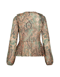 Paisley Blouse | Multi Color