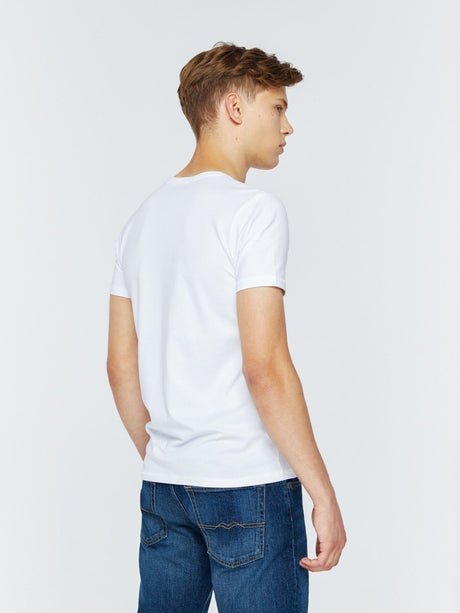 T.Shirt Basic Classic V.Neck | White