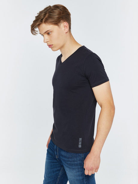 T.Shirt Basic Classic V.Neck | Navy