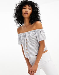 Shoulder Blouse | Skyway-Off White