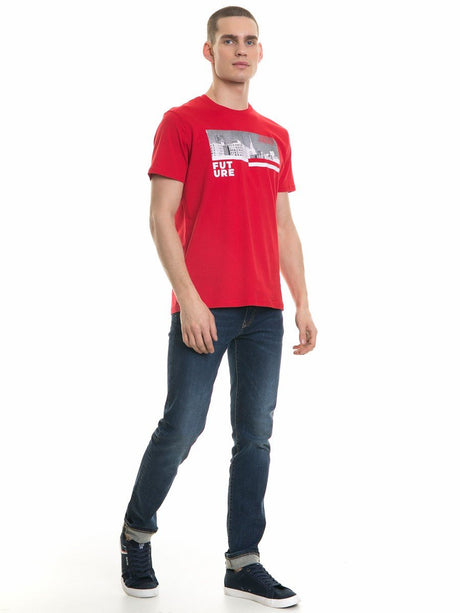 T.Shirt with Print | Red