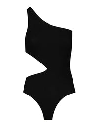 Asymetric Bodysuit | White