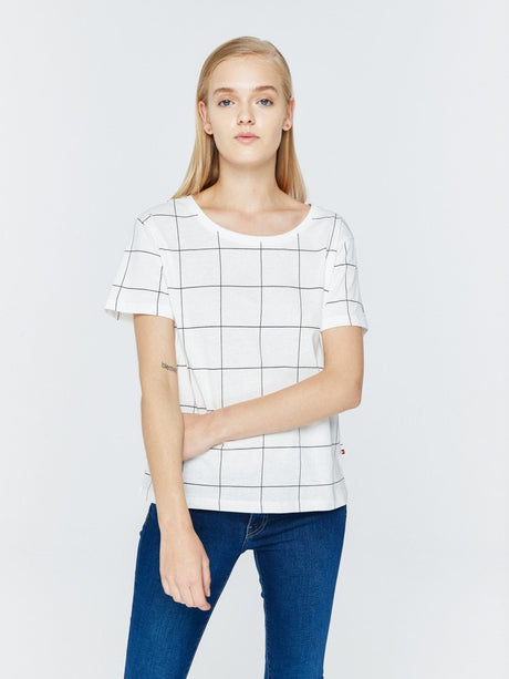 T.Shirt with Stripes | White