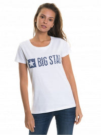 T.Shirt with Bigstar Logo | White