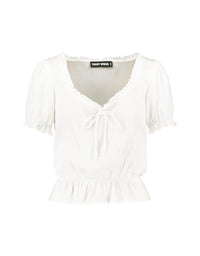 Printed Blouse | Off White