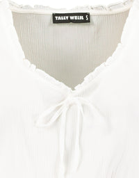 Printed Blouse | Off White