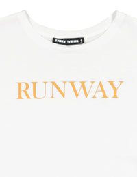T-Shirt with Slogan | White