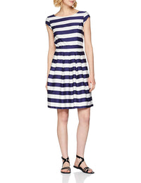 Dress with Stripes | Navy Stripes