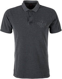 Polo with Embroidery | Volcano Grey
