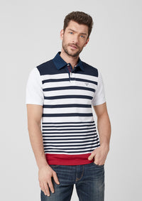 Polo with Stripes | White stripes