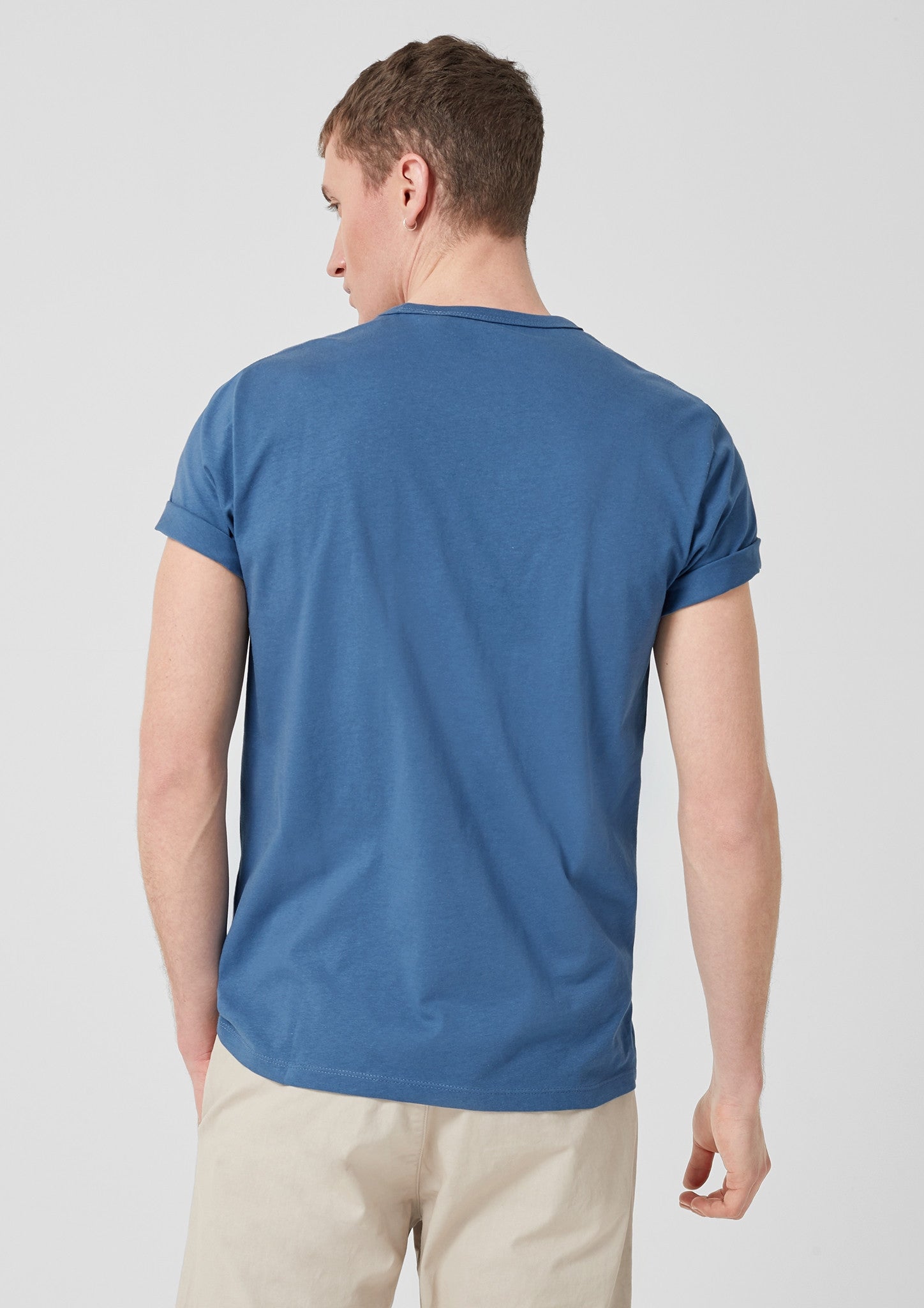 T.Shirt with Print | Oxide Blue