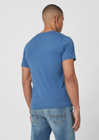T.Shirt with Print | Oxide Blue