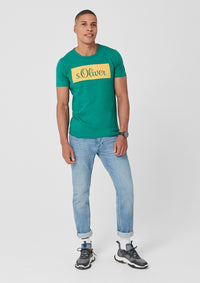 T.Shirt with Print | Teal