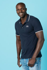 Polo Men Short Sleeve | Indigo Blue