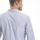 Shirt Long Sleeve with Checks | Light Blue