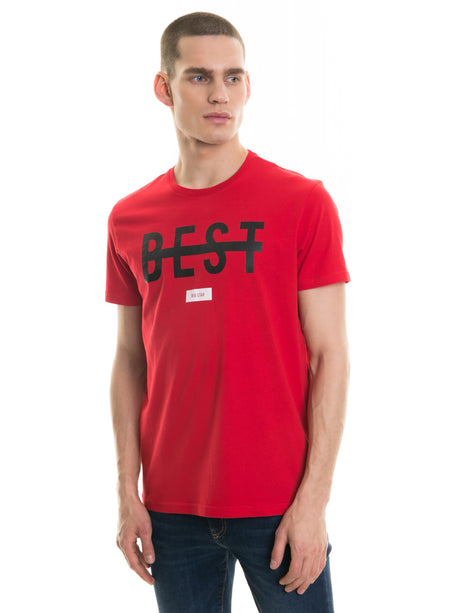 T.Shirt with Print | Red