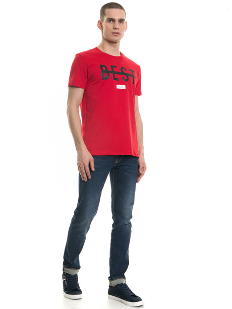 T.Shirt with Print | Red