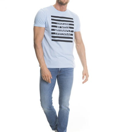 T.Shirt with Print | Light Blue