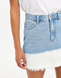Denim Mini Skirt | Denim Blue (EHBL)