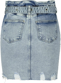 Denim Mini Skirt | Blue