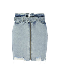 Denim Mini Skirt | Blue