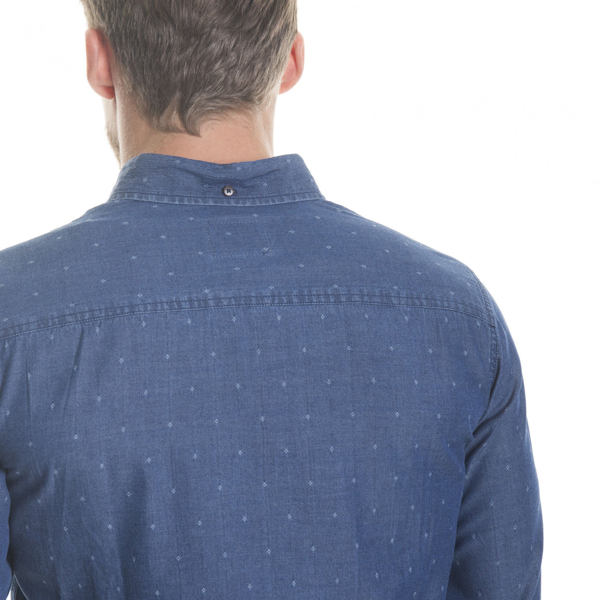 Shirt Long Sleeve Denim | Navy Blue