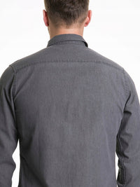 Men's Shirt Long Sleeve | Grey
